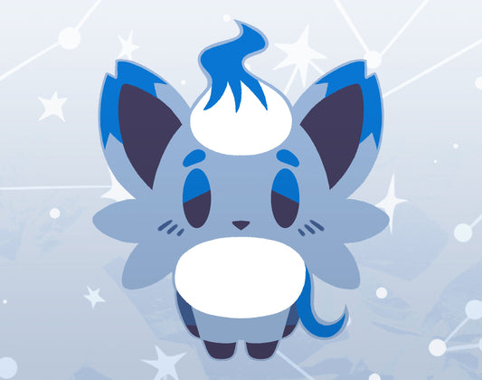 Shiny Hisuian Zorua Dyed Enamel Pin