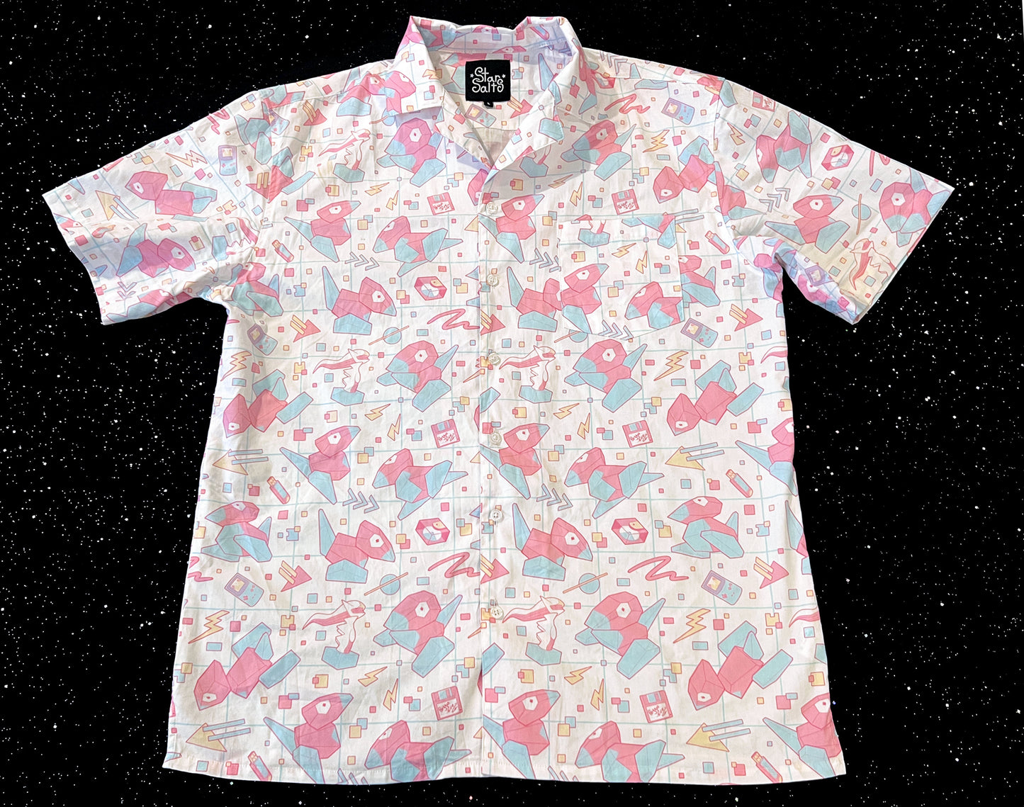 Porygon.exe Button Up Shirt