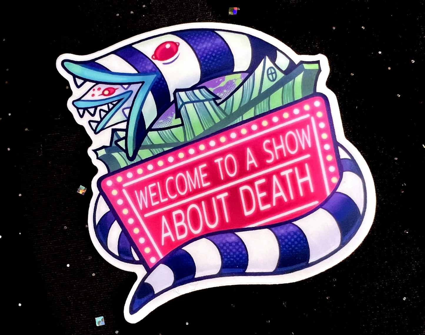 Beetlejuice Sticker