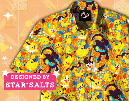 Thunder Wave Button Up Shirt