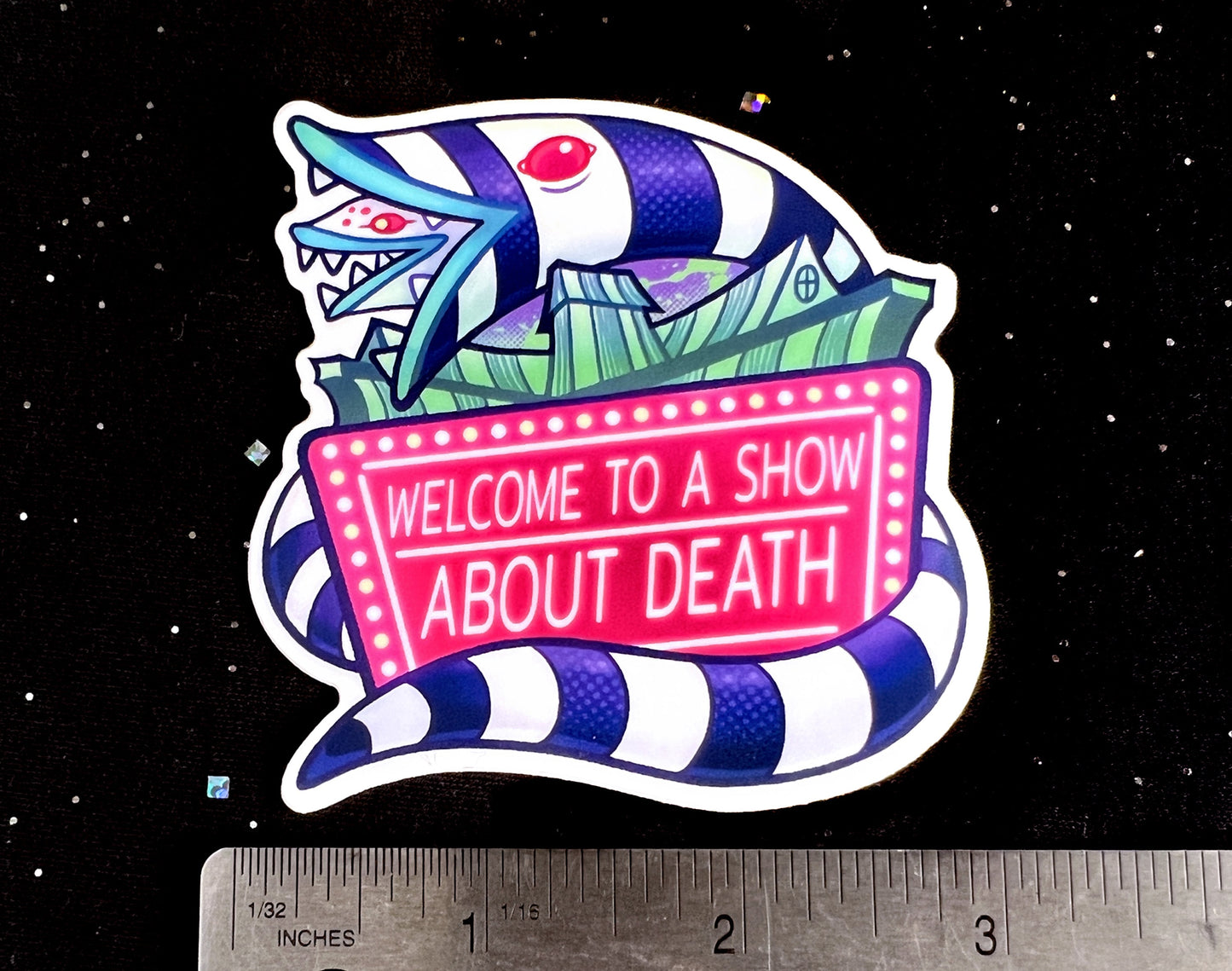 Beetlejuice Sticker
