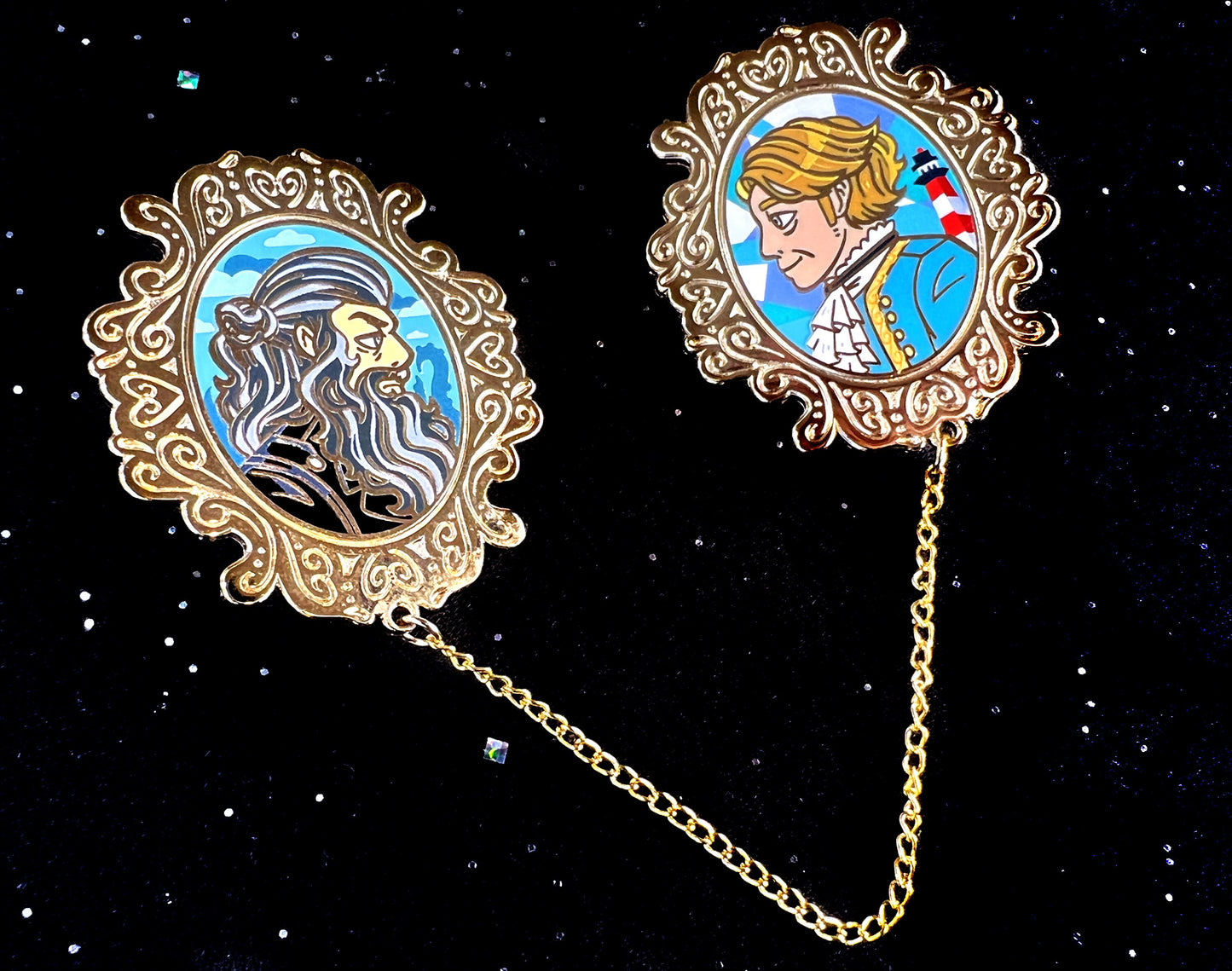 OFMD Chain Enamel Pin