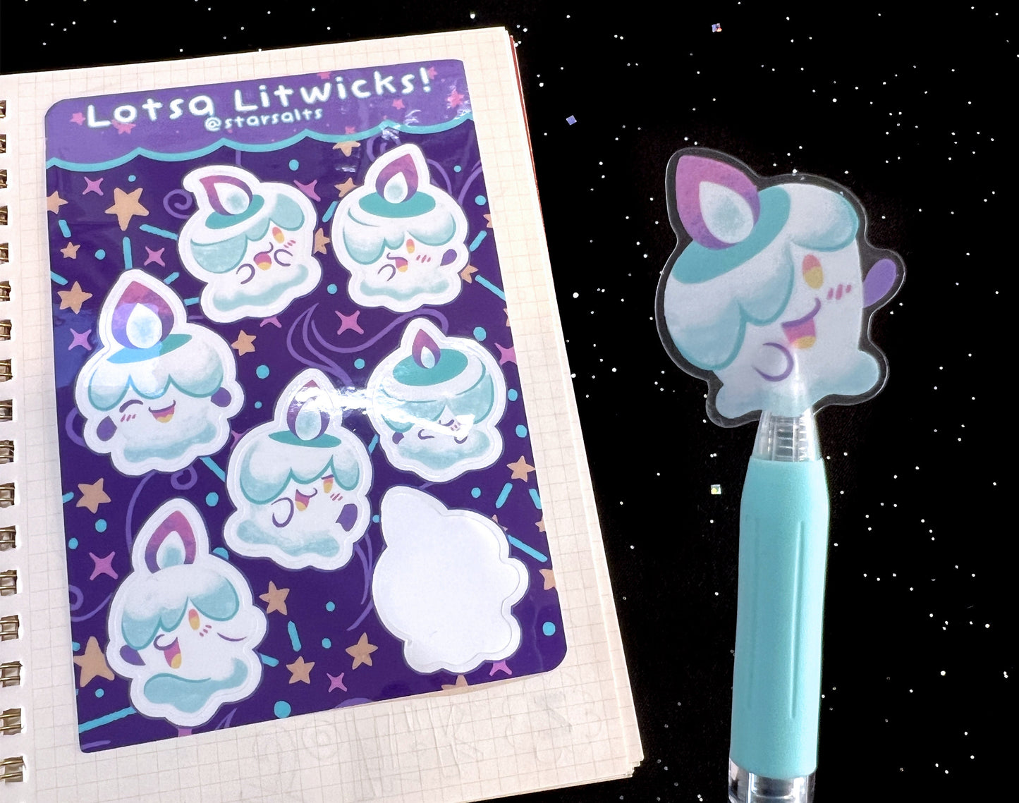 Lotsa Litwick Sticker Sheet