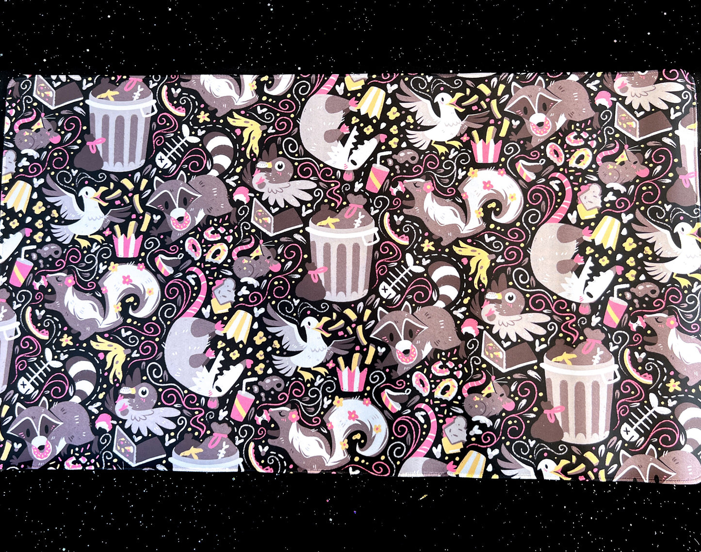 Trash Mammals Jumbo Desk Mat