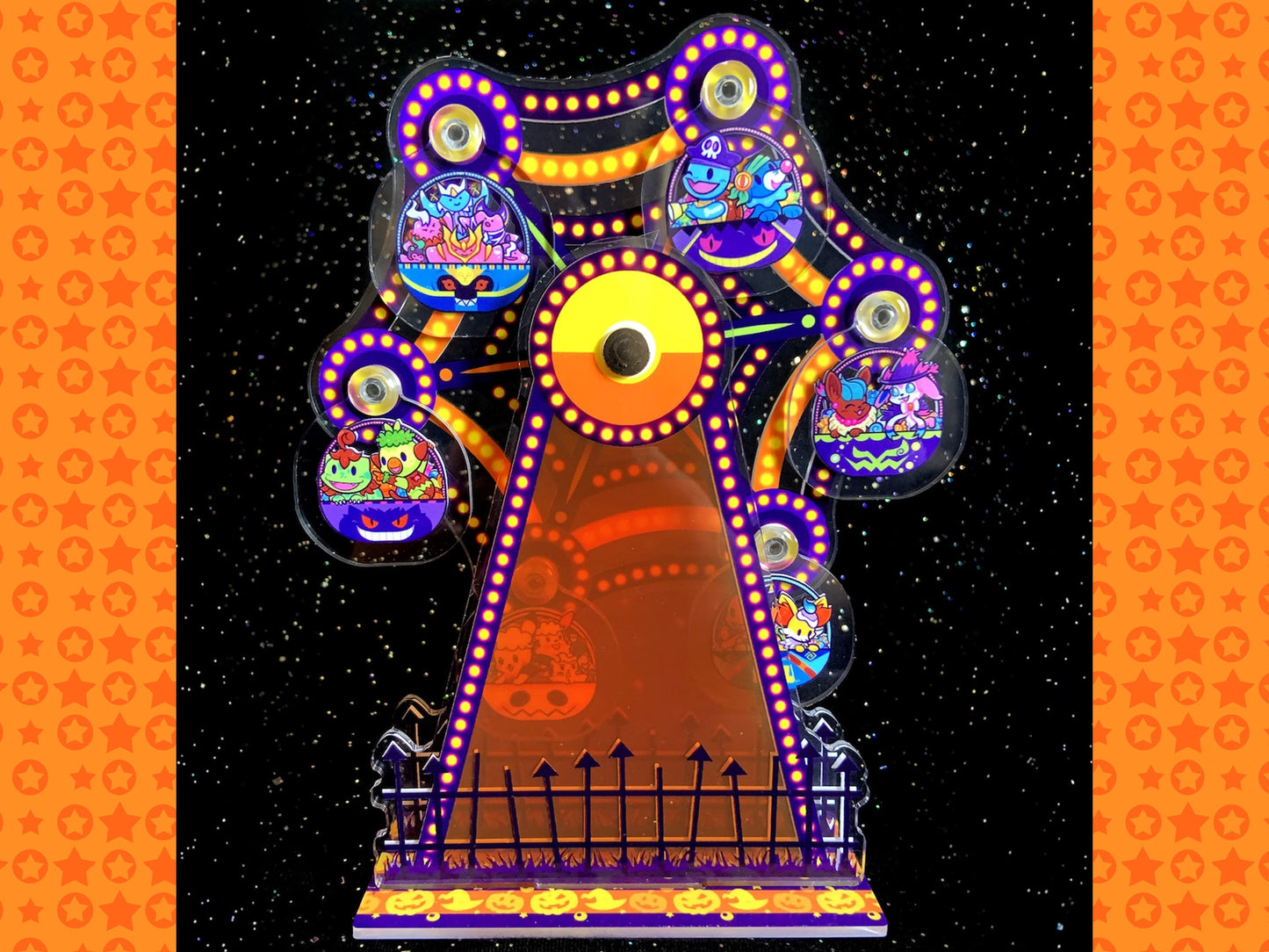 Halloween Ferris Wheel Standee