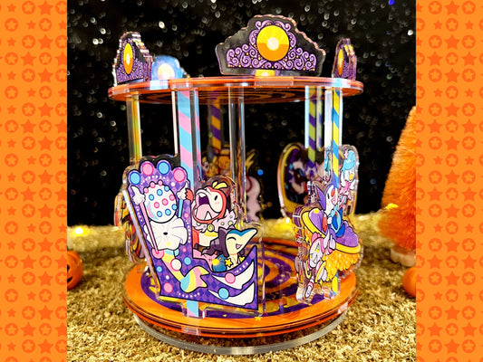 Halloween Merry-Go-Round Standee