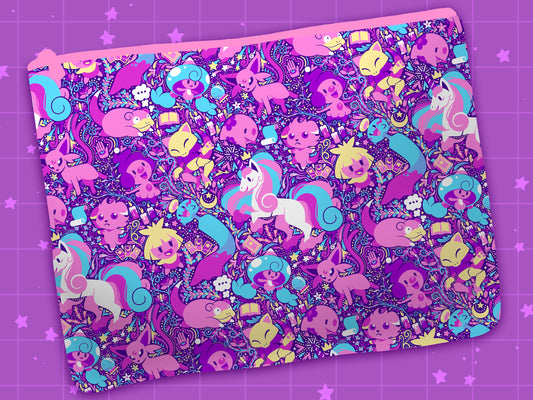 Psychic Pokemon Cosmetic Bag