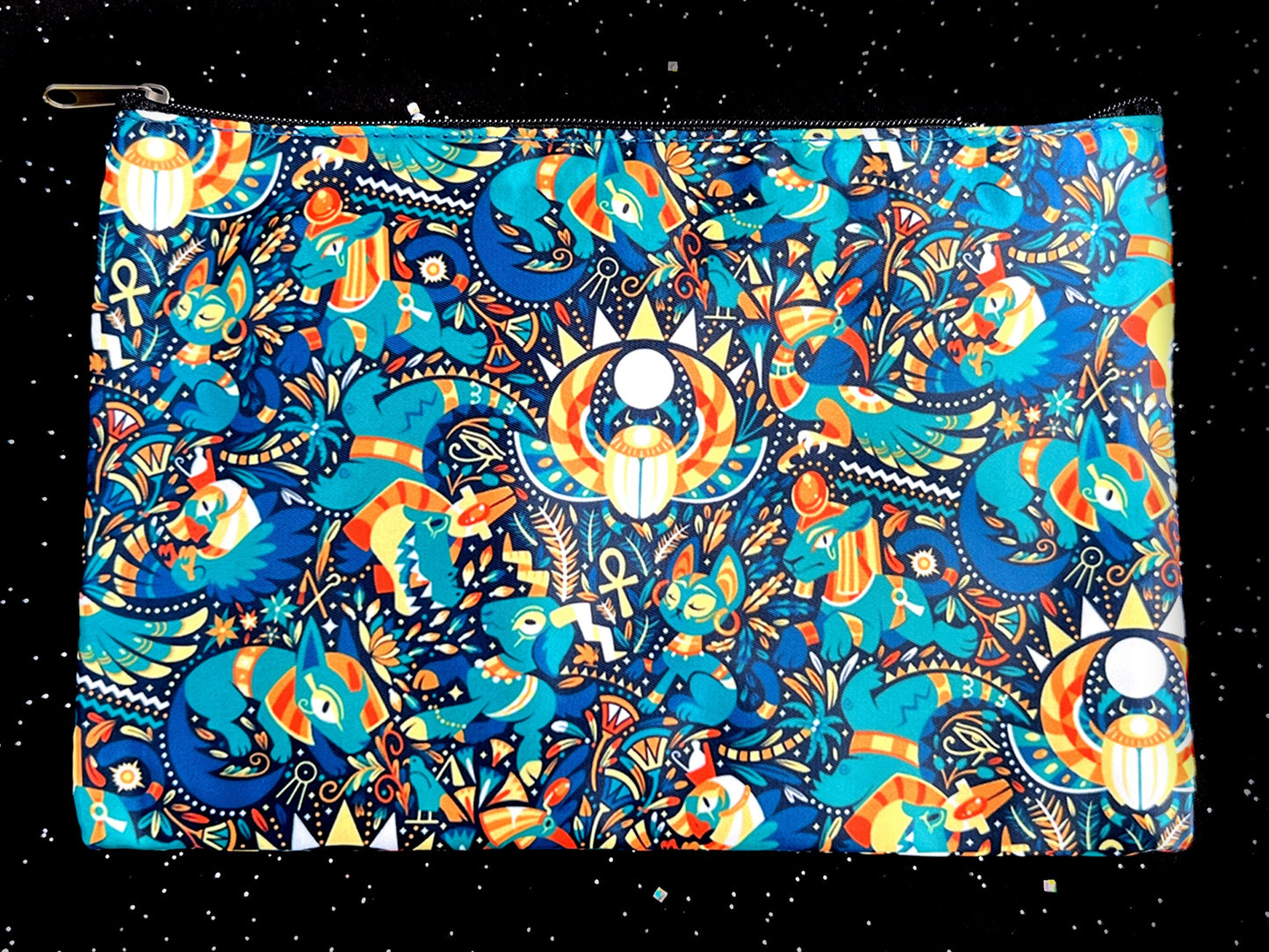 Egyptian Deities Cosmetic Bag