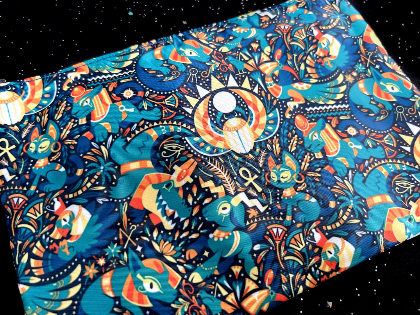 Egyptian Deities Cosmetic Bag