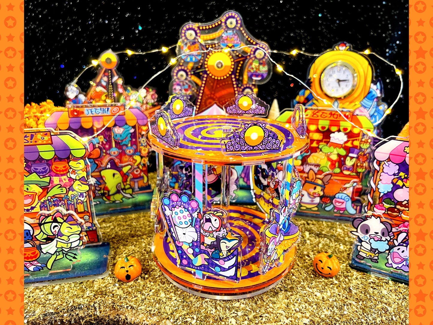 Halloween FULL SET of Standees