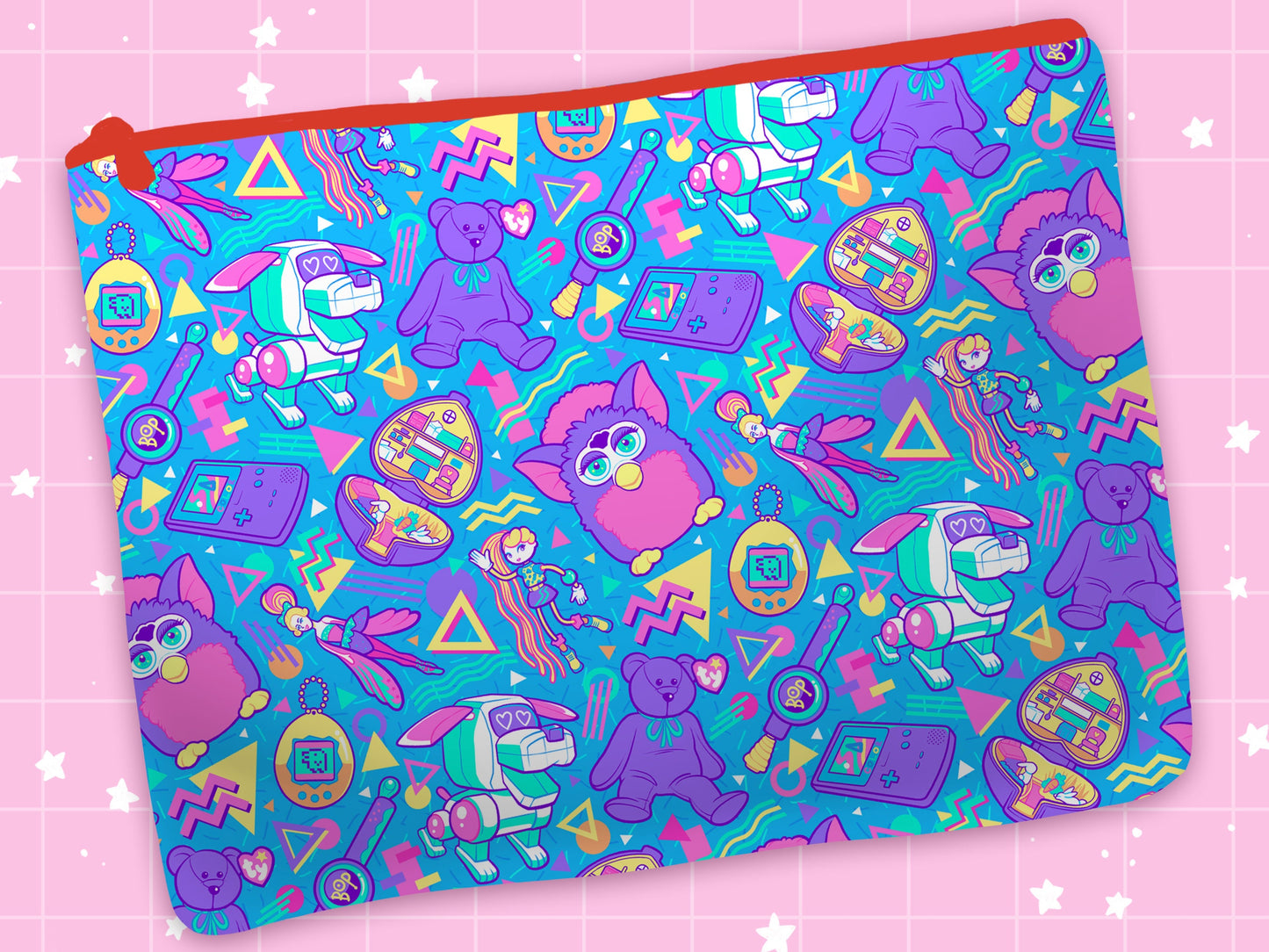 90's Toybox Cosmetic Bag