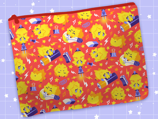 Jumping Joltik Cosmetic Bag