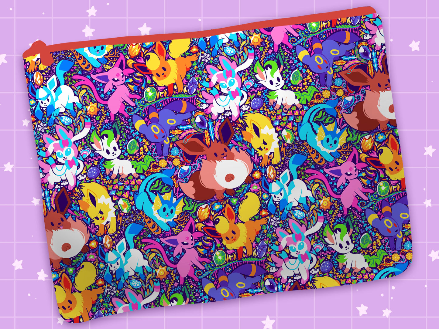 Eeveelutions Cosmetic Bag