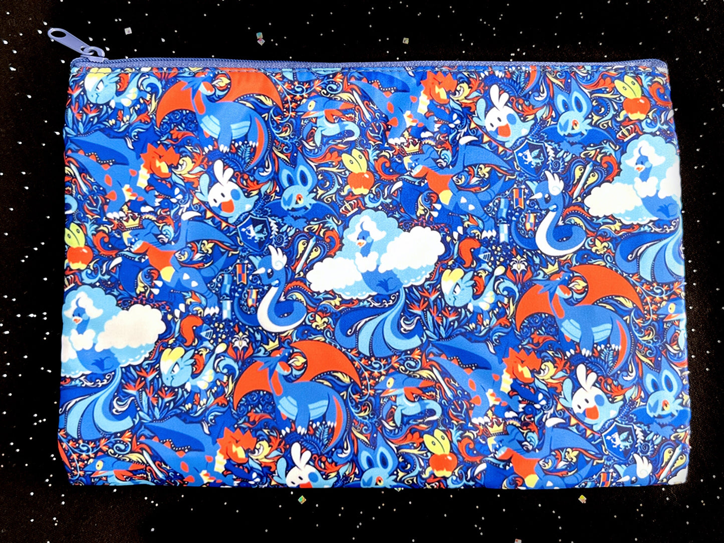 Clanging Scales Cosmetic Bag