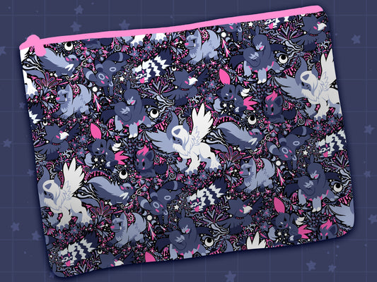 Night Slash Cosmetic Bag