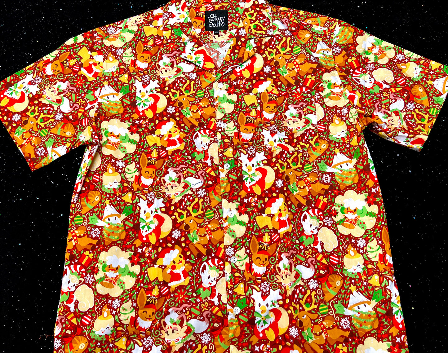 Festive Friends Button Up Shirt