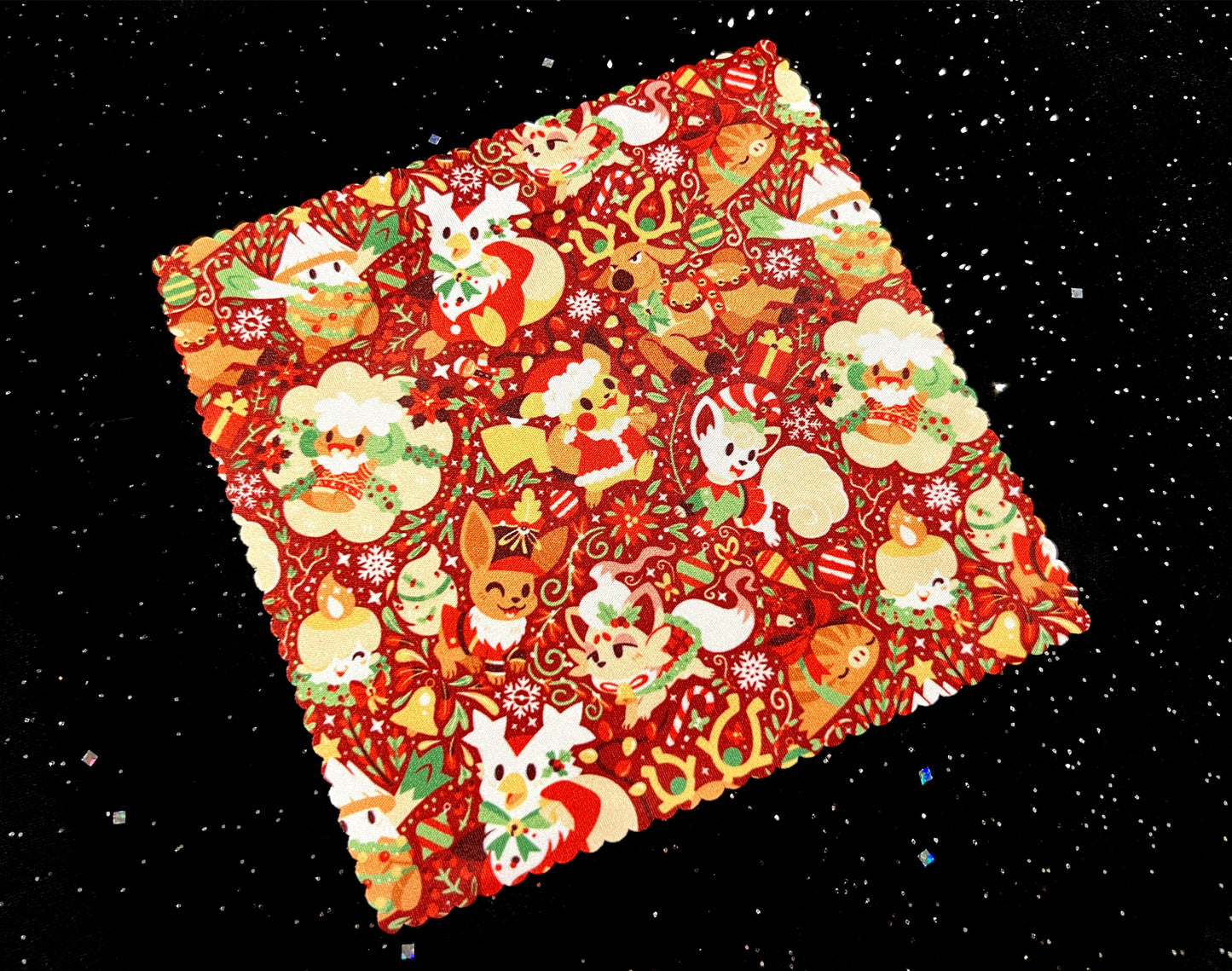 Festive Friends Microfiber Cloth