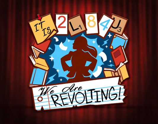 Matilda the Musical Enamel Pin