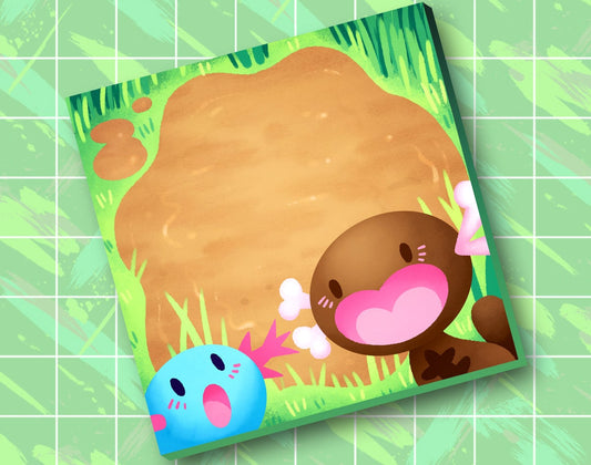 Wooper Memo Pad