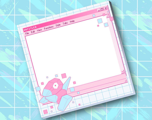 Porygon Memo Pad