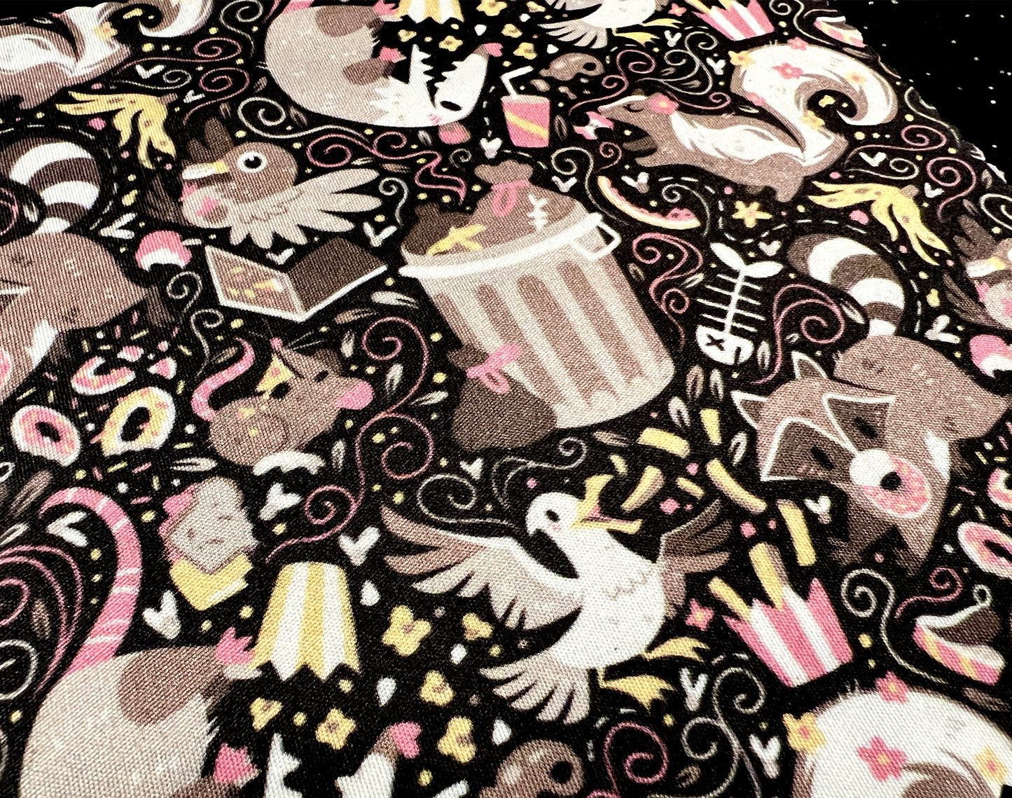 Trash Mammals Microfiber Cloth