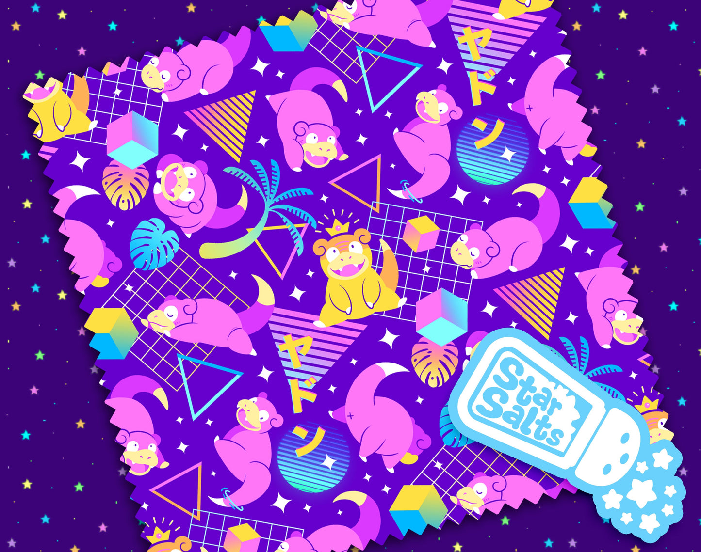 Slowpoke Vibes Microfiber Cloth