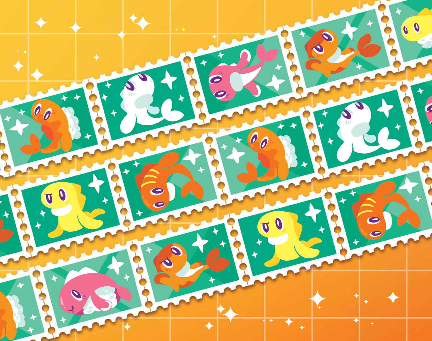Tatsugiri Platter Stamp Washi Tape