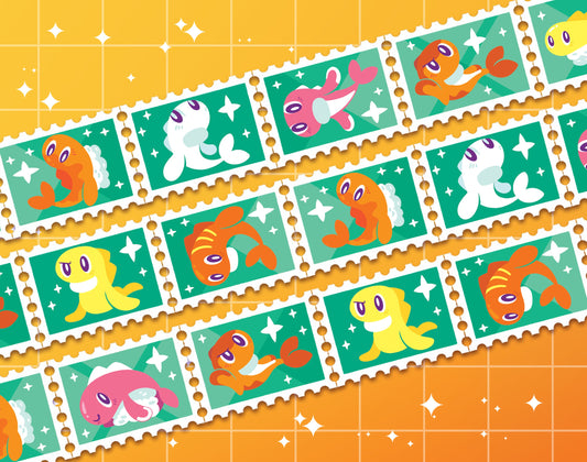 Tatsugiri Platter Stamp Washi Tape