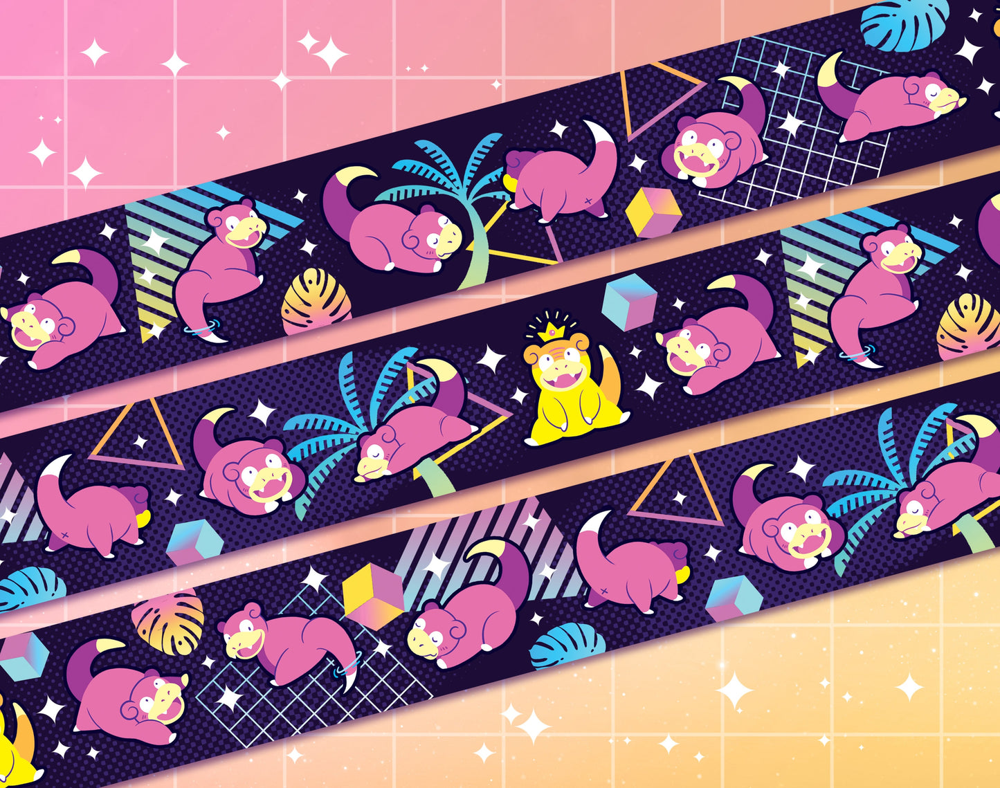 Slowpoke Vibes Washi Tape