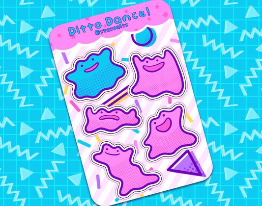 Ditto Dance Sticker Sheet