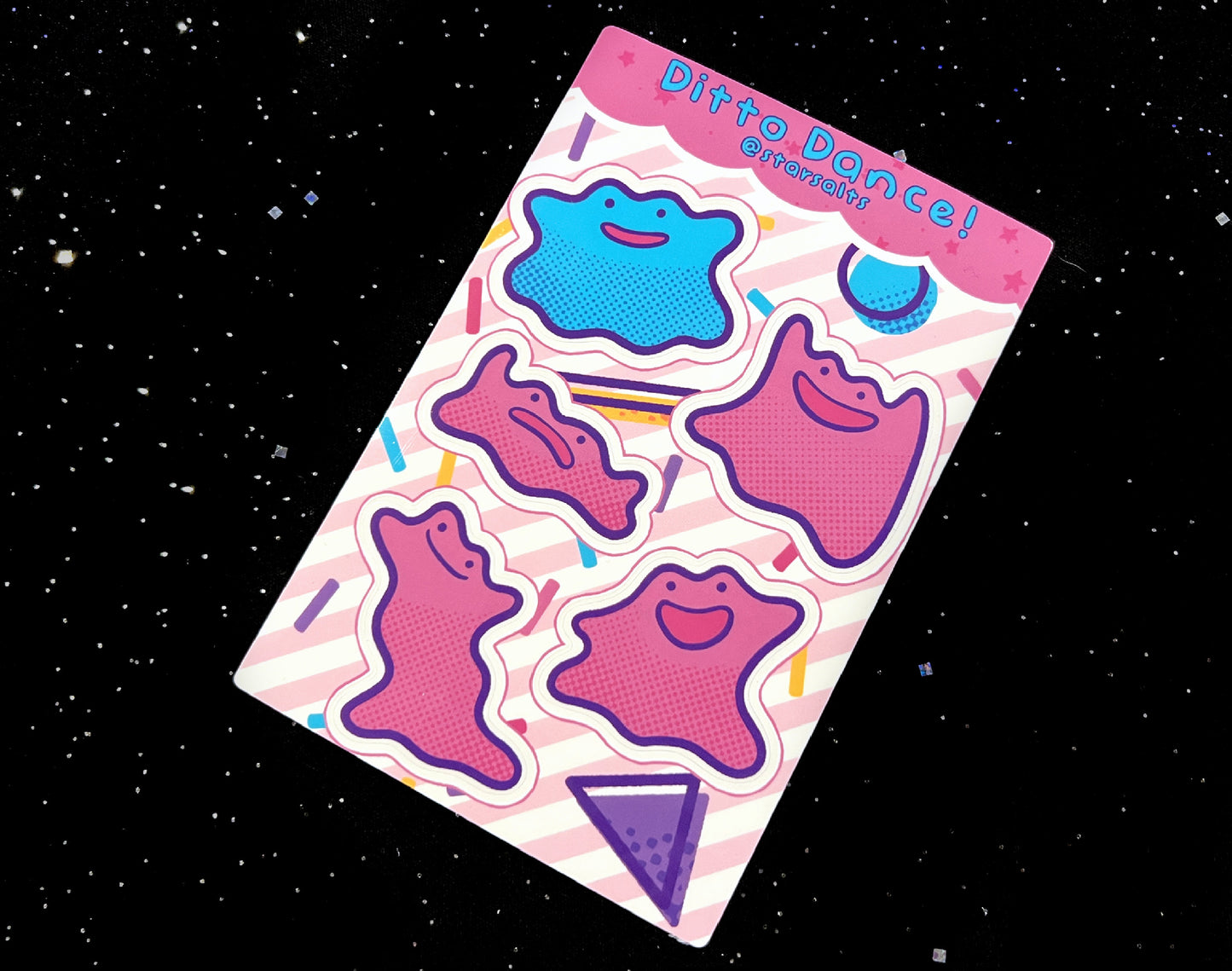 Ditto Dance Sticker Sheet