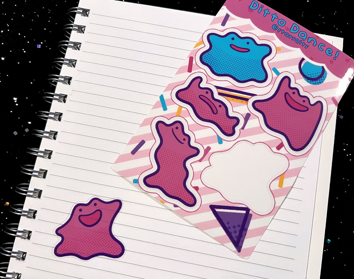 Ditto Dance Sticker Sheet