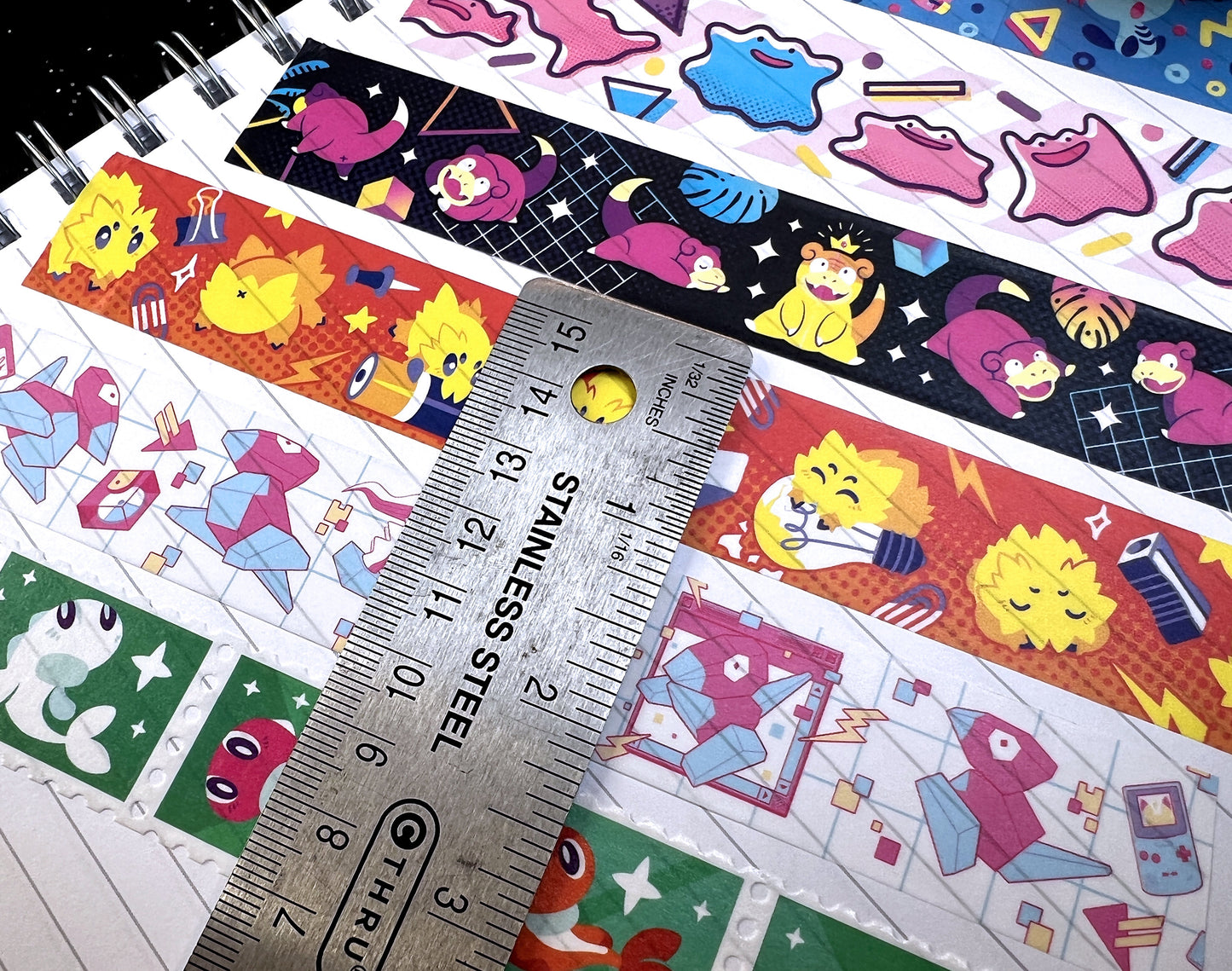 Run Rotom Washi Tape