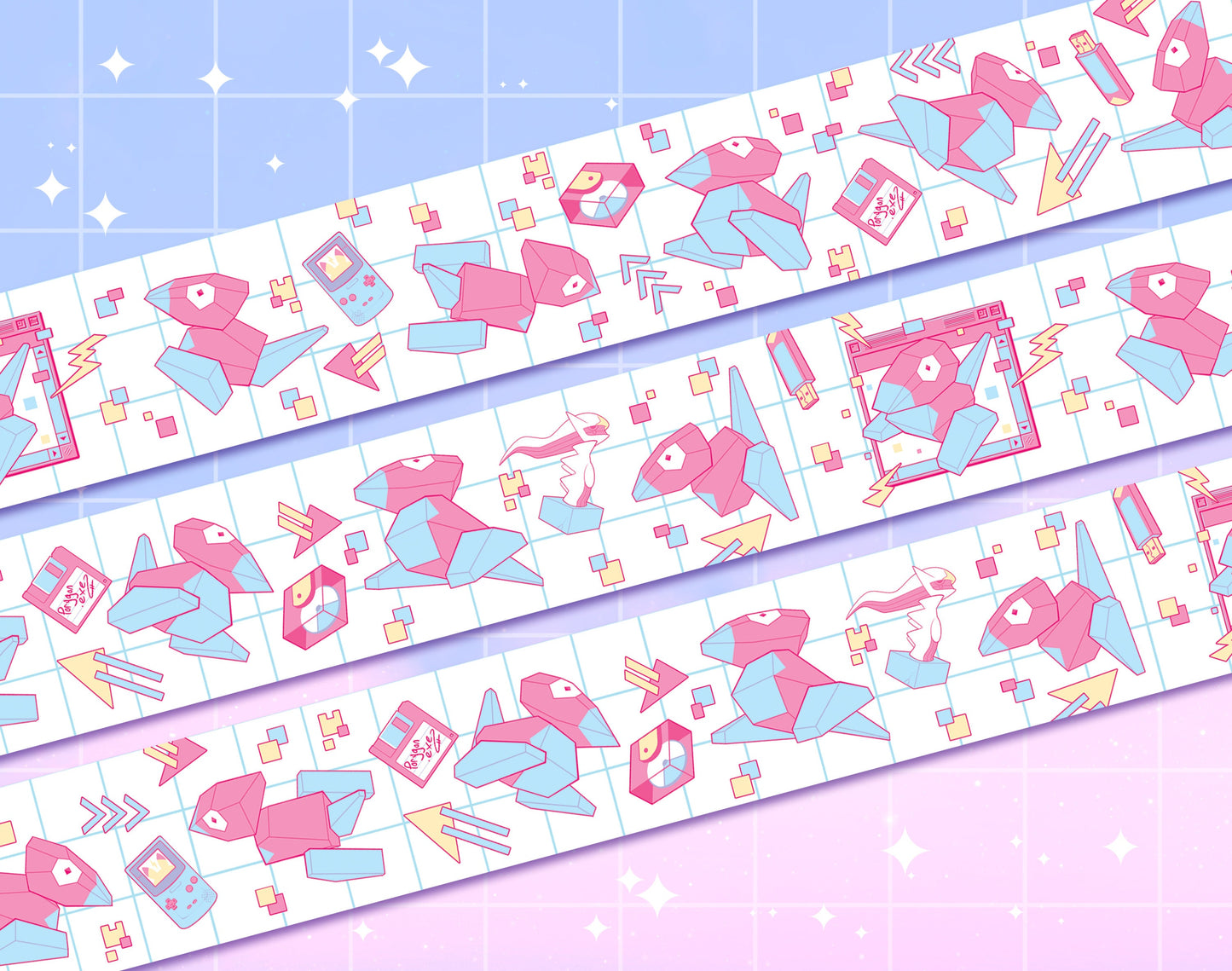 Porygon.exe Washi Tape