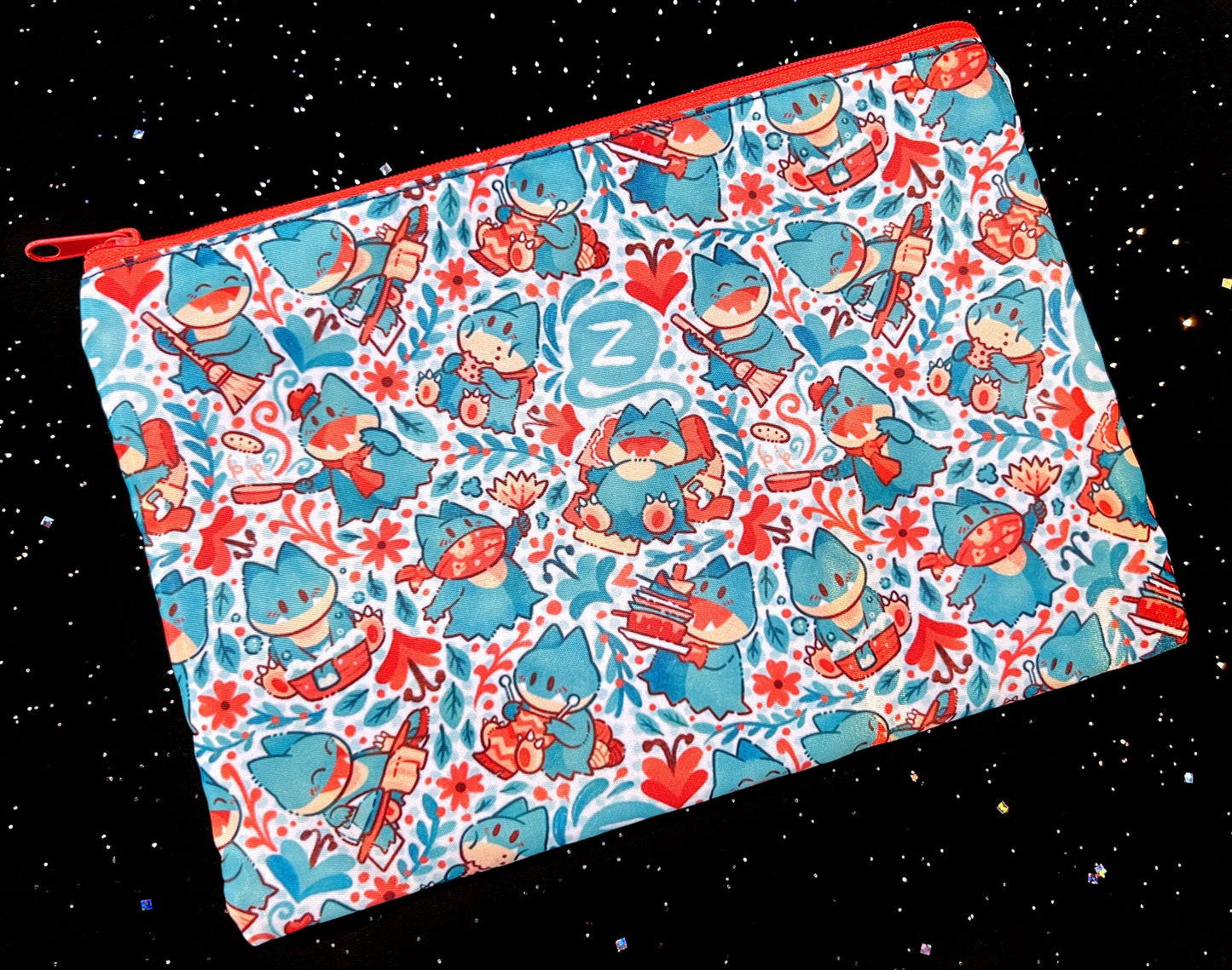 Many Munchlax Cosmetic Bag