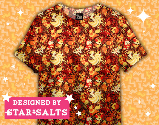 Blast Burn All-Over Print Shirt