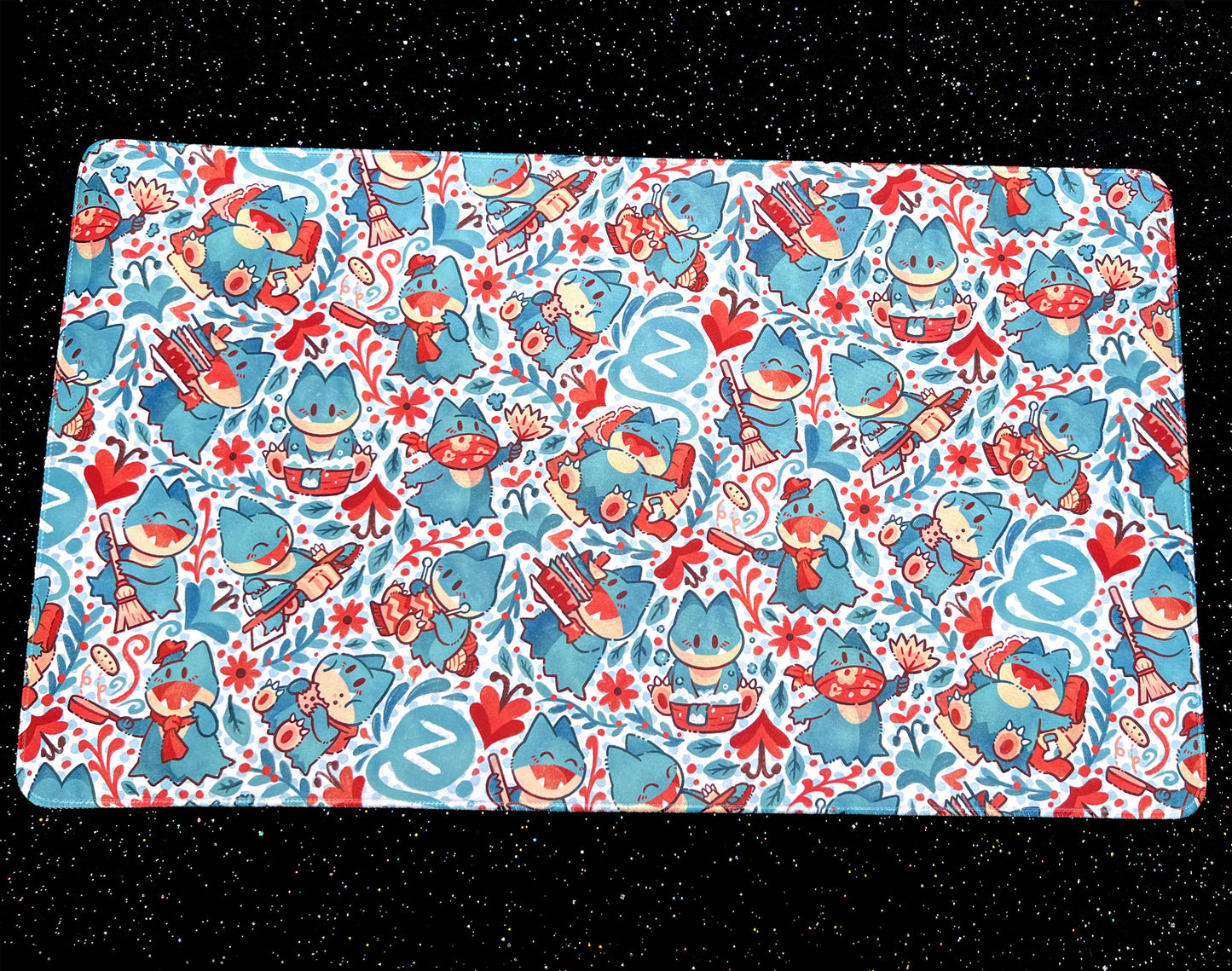 Many Munchlax Jumbo Desk Mat