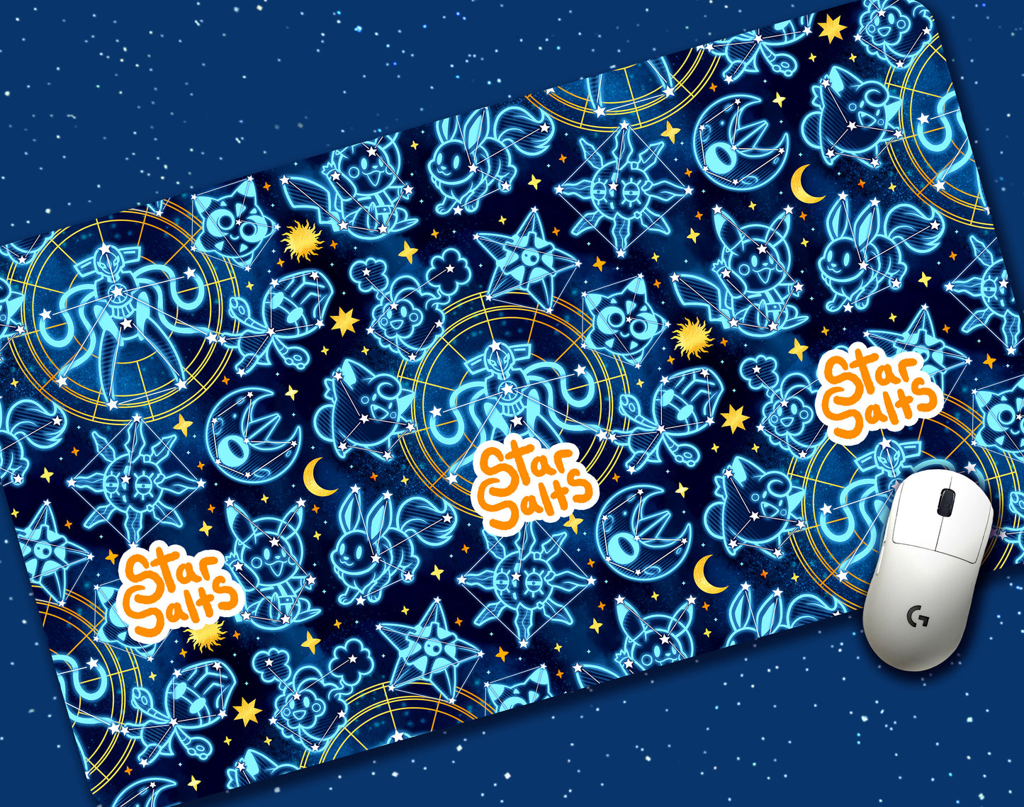 Celestial Jumbo Desk Mat