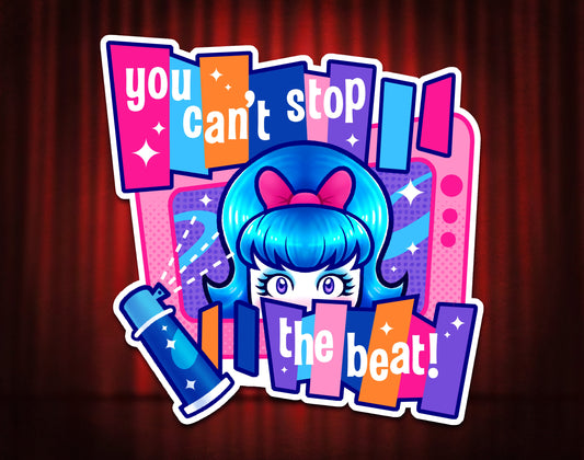 Hairspray Sticker