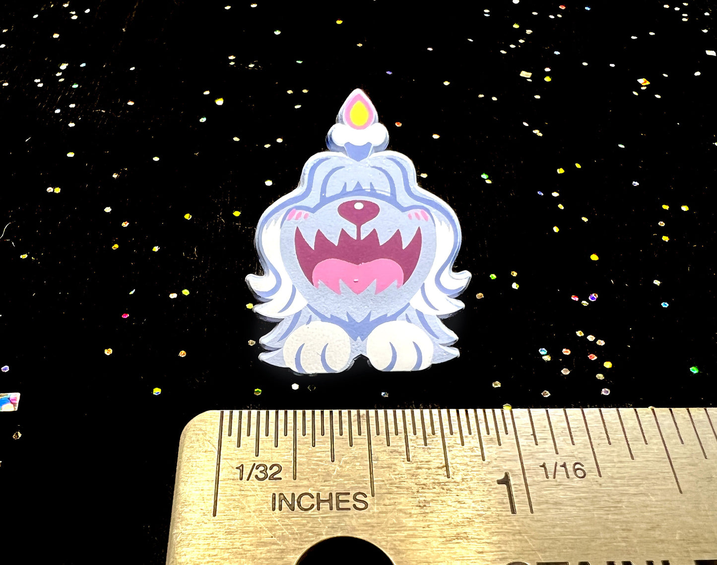 Maschiff Dyed Enamel Pin