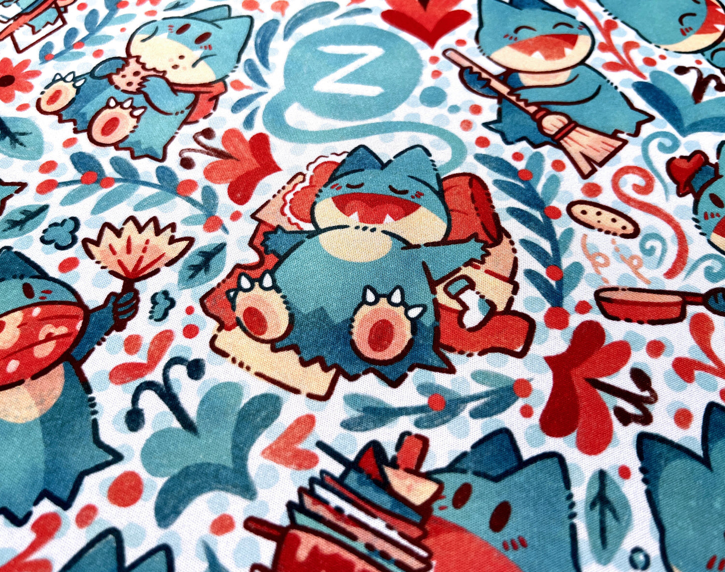 Many Munchlax Jumbo Desk Mat