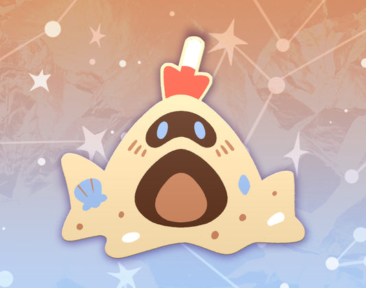 Sandygast Dyed Enamel Pin