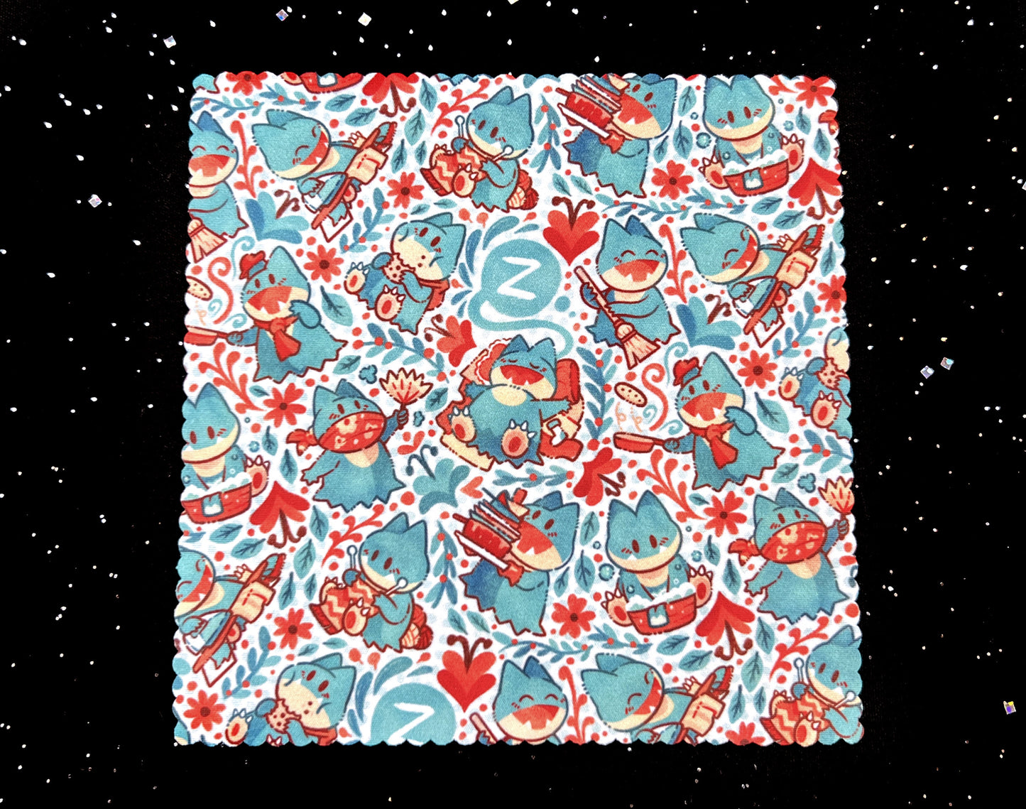 Many Munchlax Microfiber Cloth