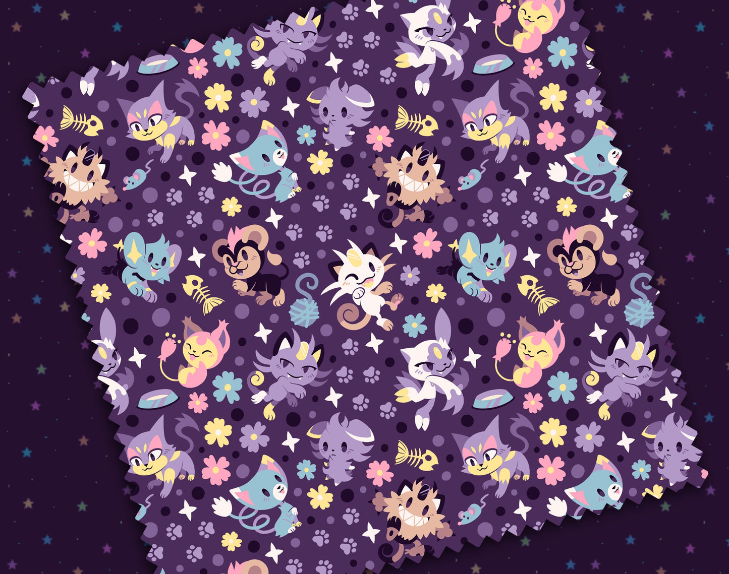 Poke'Cats Microfiber Cloth