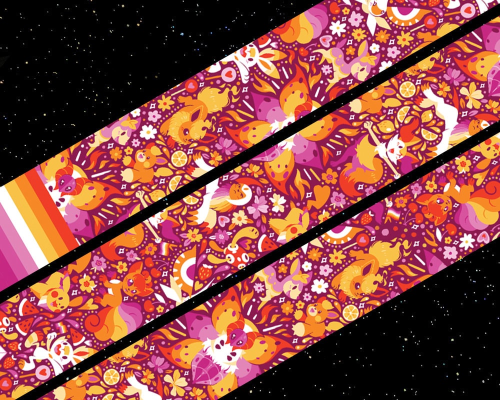 Lesbian Pride Lanyard