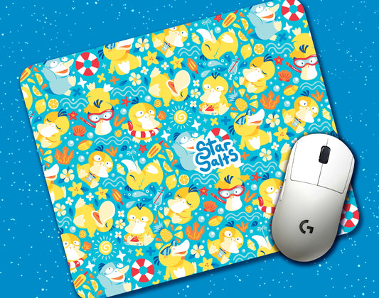 Psyduck Pool Party Mousepad