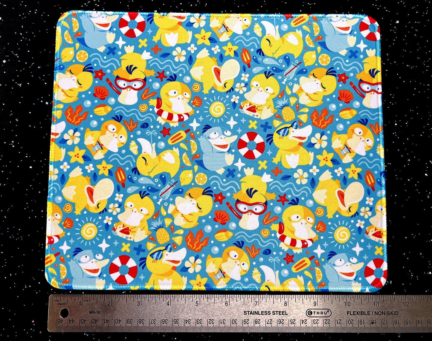 Psyduck Pool Party Mousepad