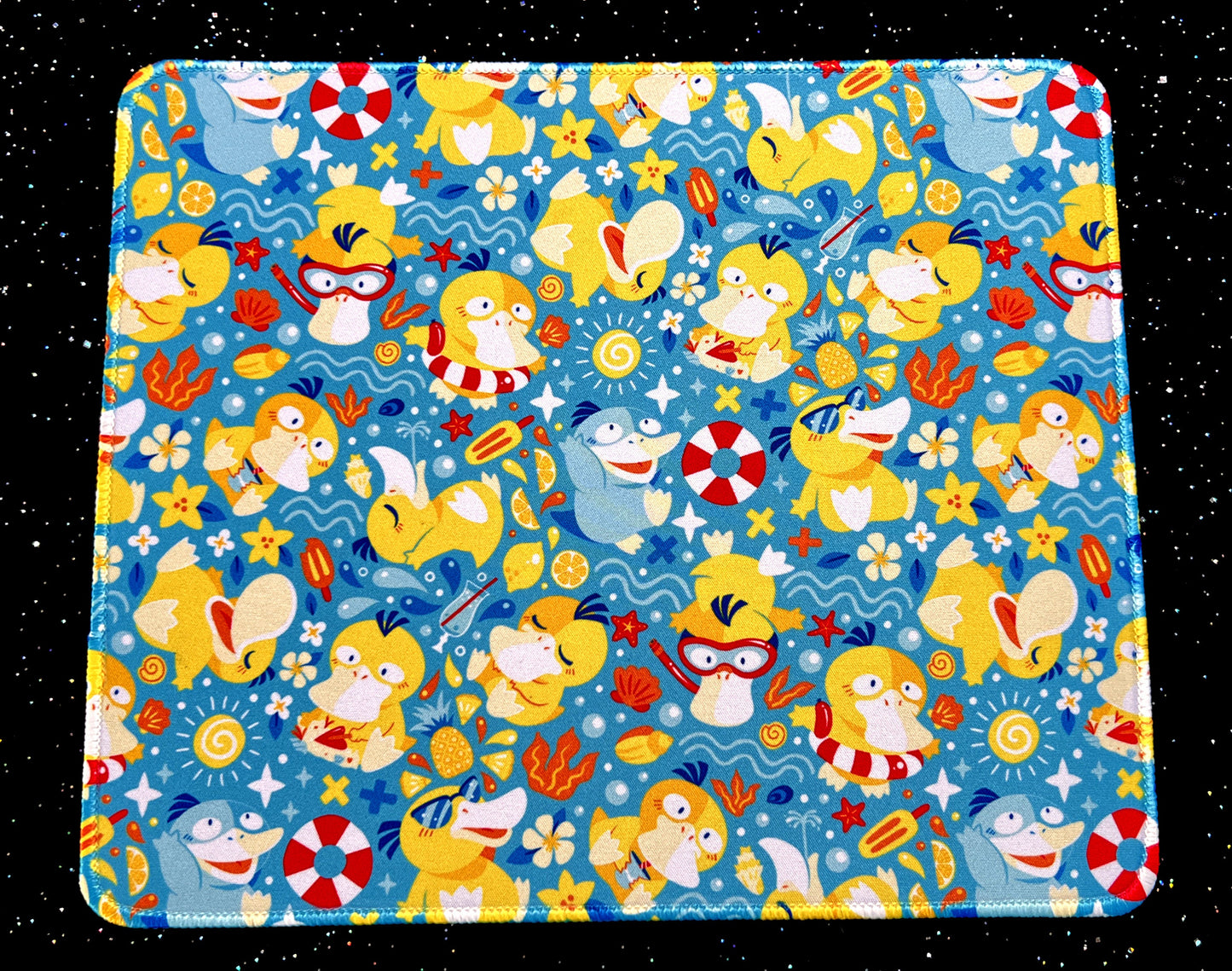 Psyduck Pool Party Mousepad
