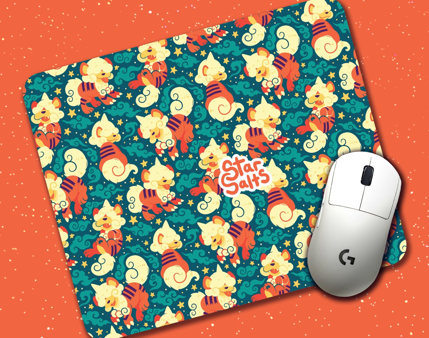 Hisuian Growlithe Mousepad