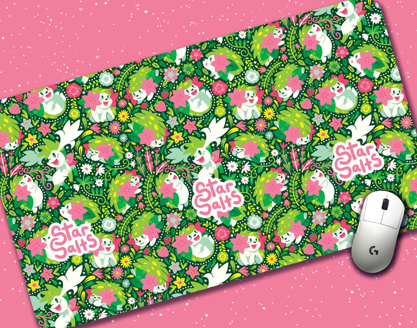 Splendorous Shaymin Jumbo Desk Mat